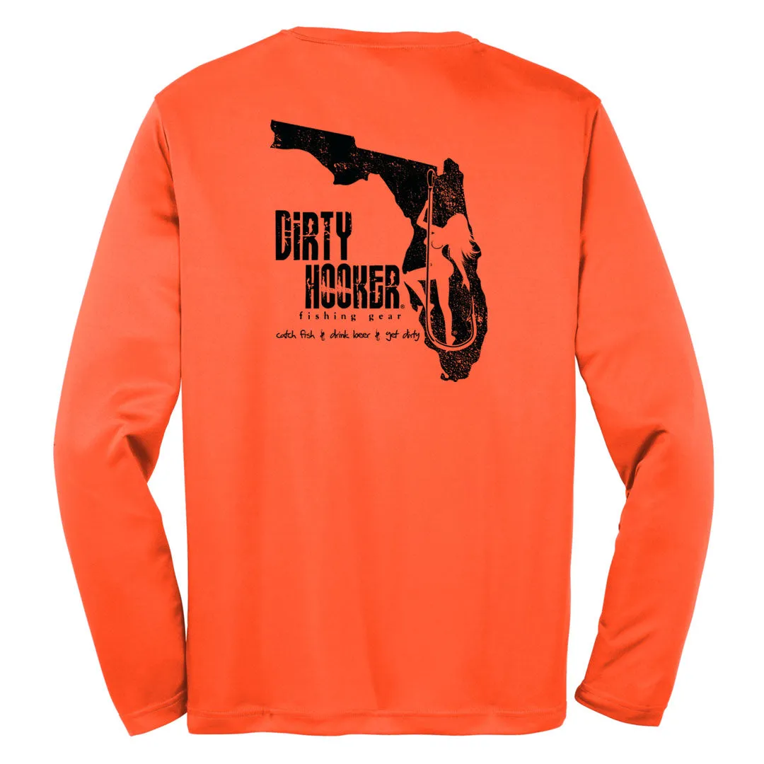 Dirty Hooker Florida Black Dry Fit