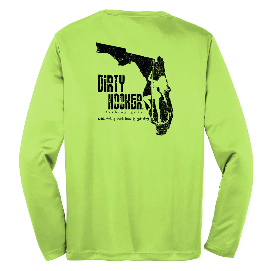 Dirty Hooker Florida Black Dry Fit
