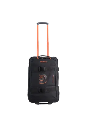 Discovery Camp Soft Luggage / Trolley / Wheel Bag Black