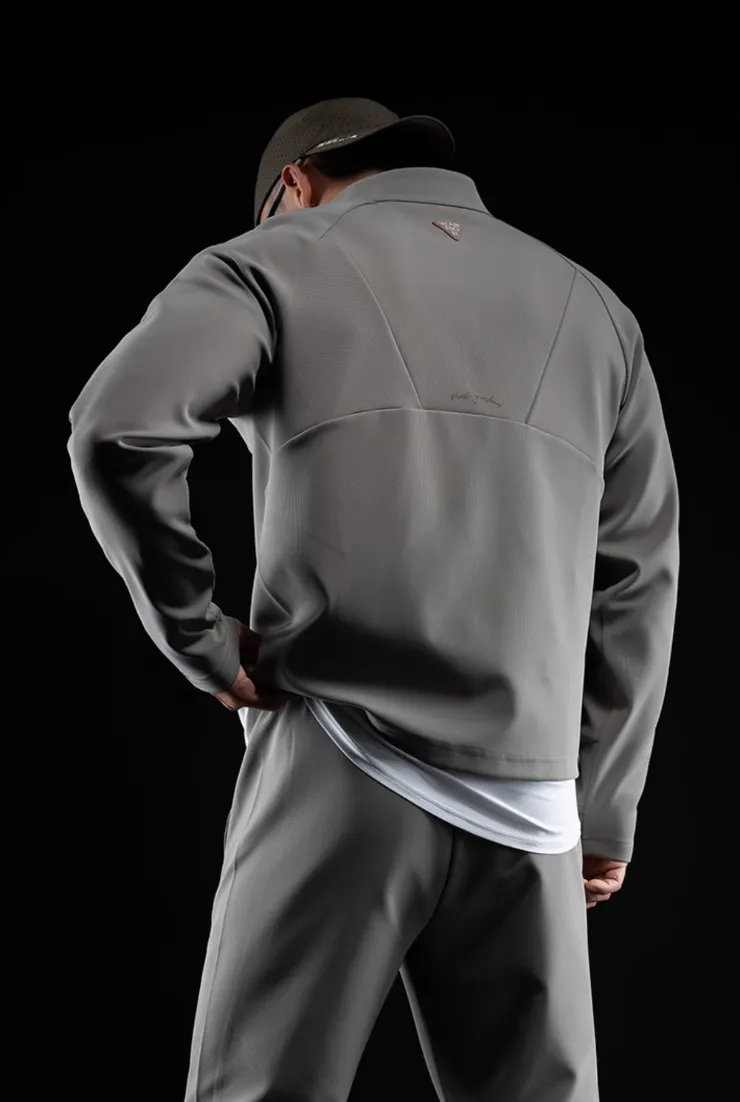 DRY-FIT ジップドライ ロングスリーブ＆フレアスポーツパンツセットアップ