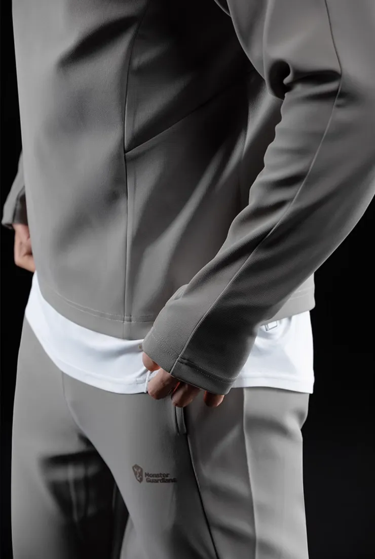 DRY-FIT ジップドライ ロングスリーブ＆フレアスポーツパンツセットアップ