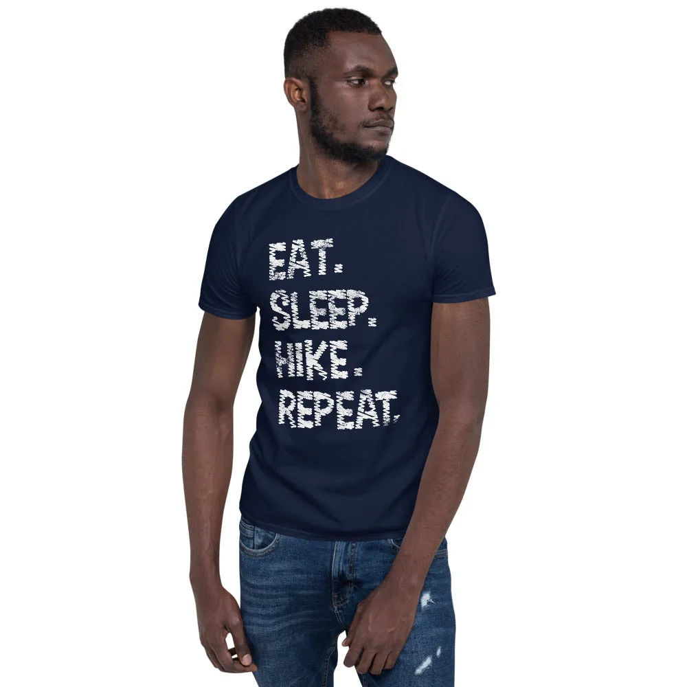 Eat. Sleep. Hike. Repeat. Men's T-Shirt