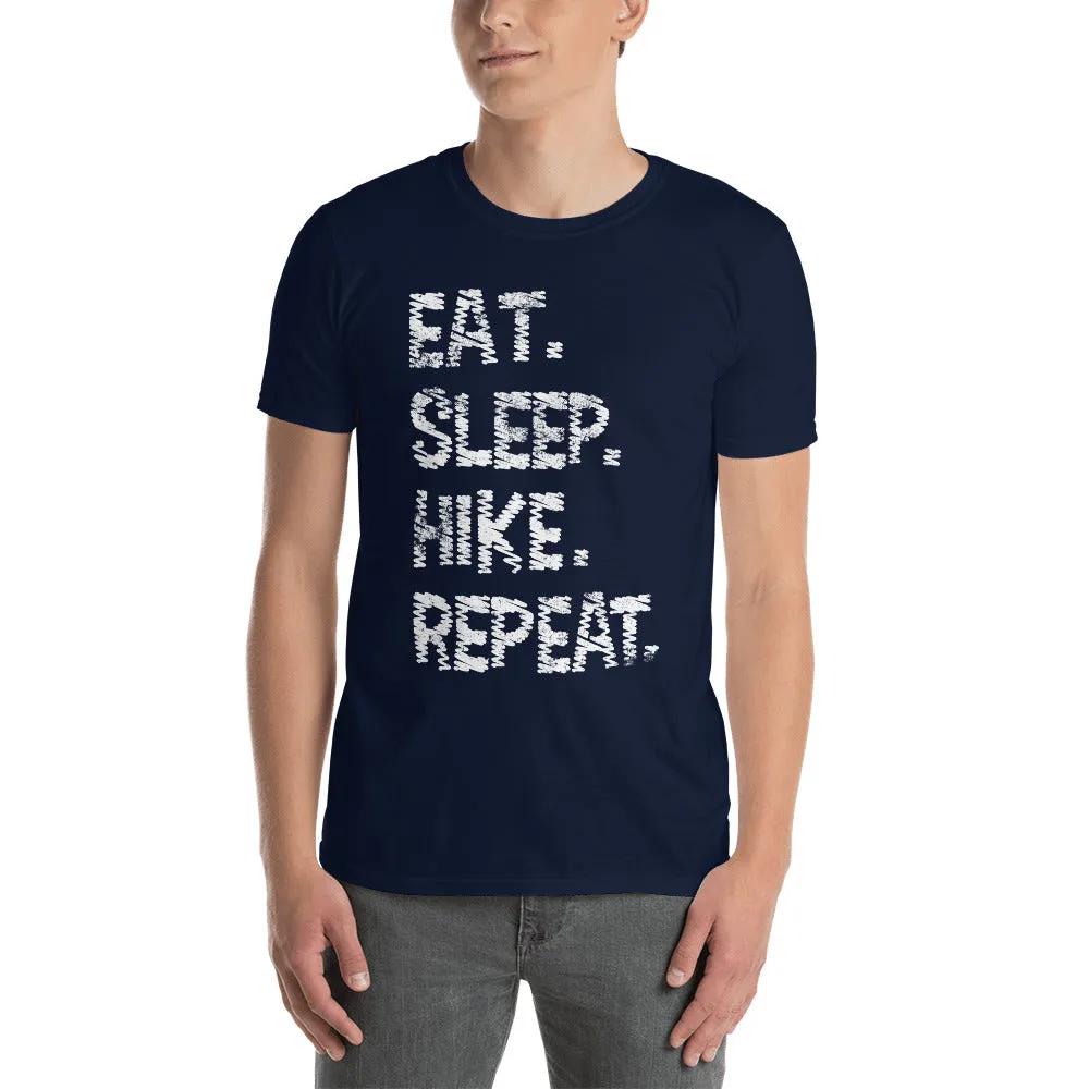 Eat. Sleep. Hike. Repeat. Men's T-Shirt