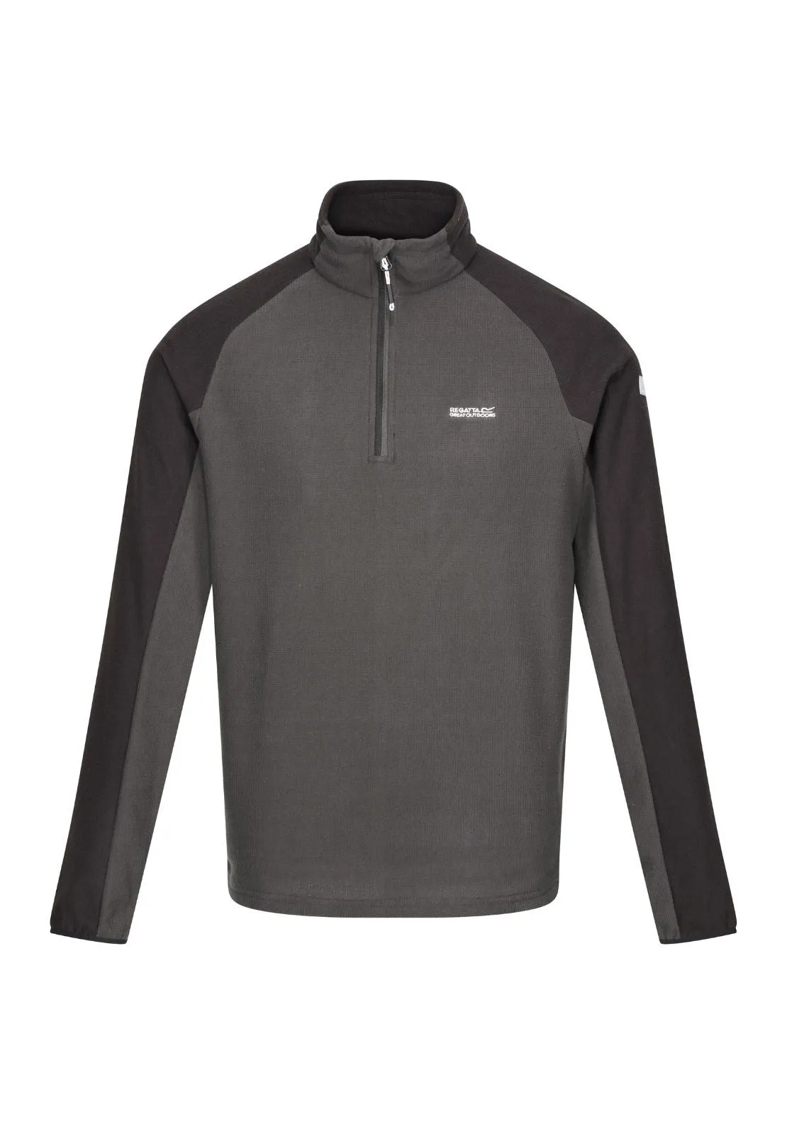 Elson Ii 1/4 Zip Fleece - Ash/black