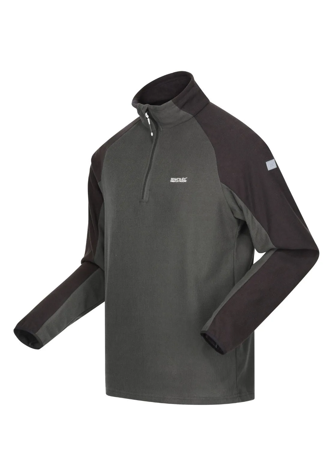 Elson Ii 1/4 Zip Fleece - Ash/black