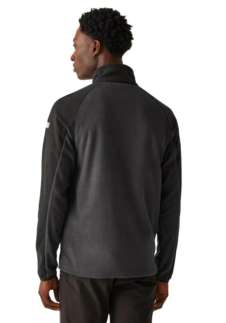 Elson Ii 1/4 Zip Fleece - Ash/black