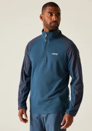Elson Ii 1/4 Zip Fleece - Moonltdn/nvy
