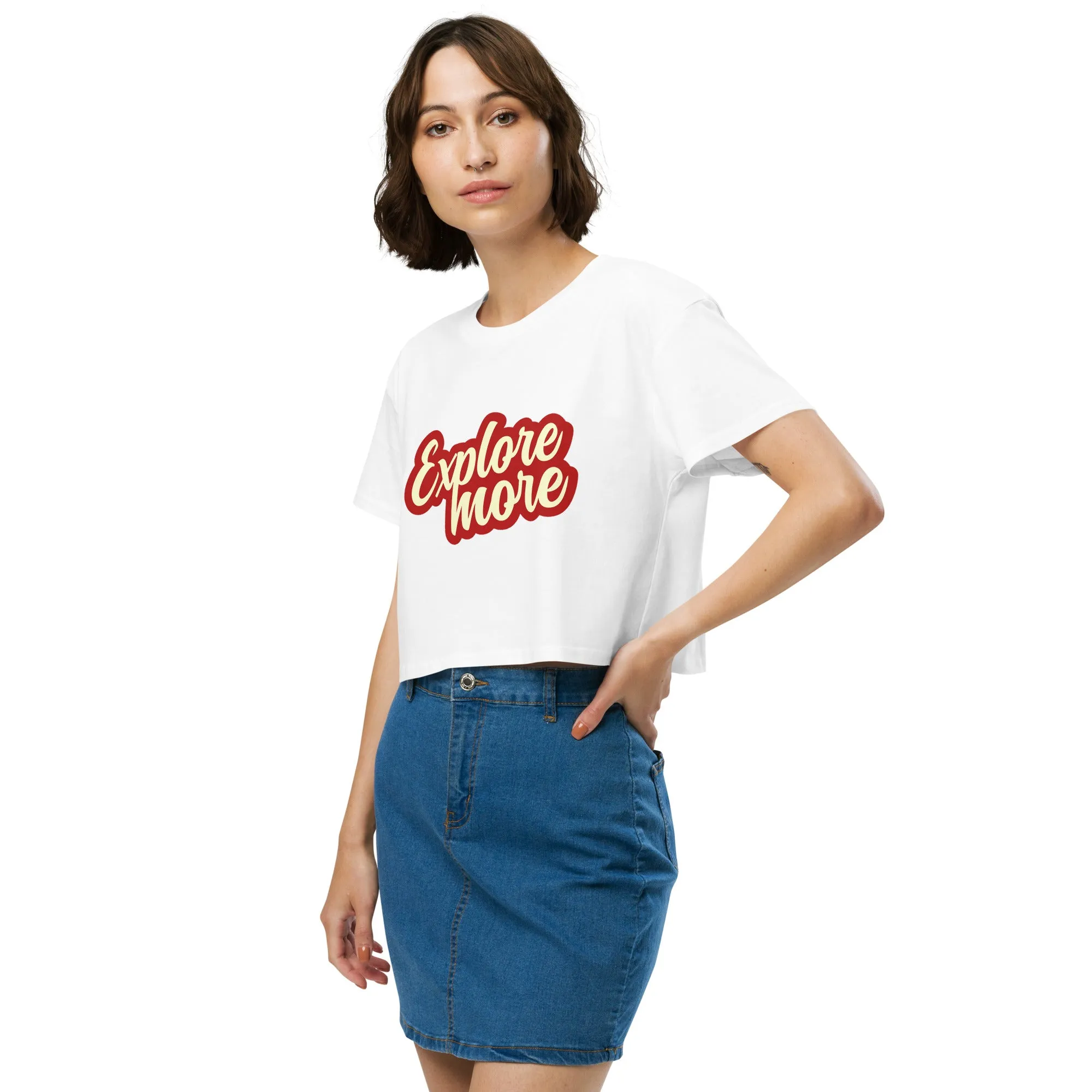 EXPLORE MORE CROP TOP
