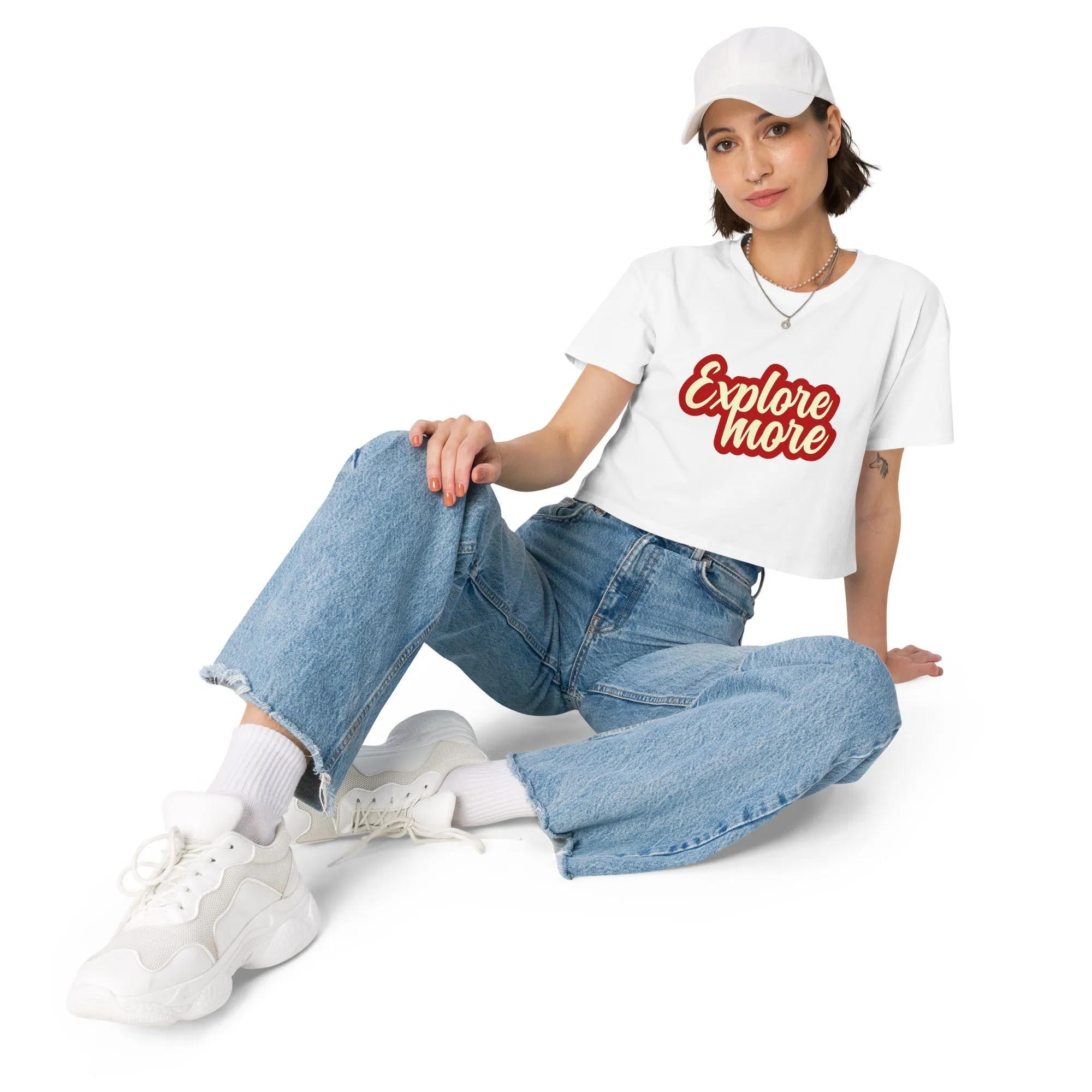 EXPLORE MORE CROP TOP