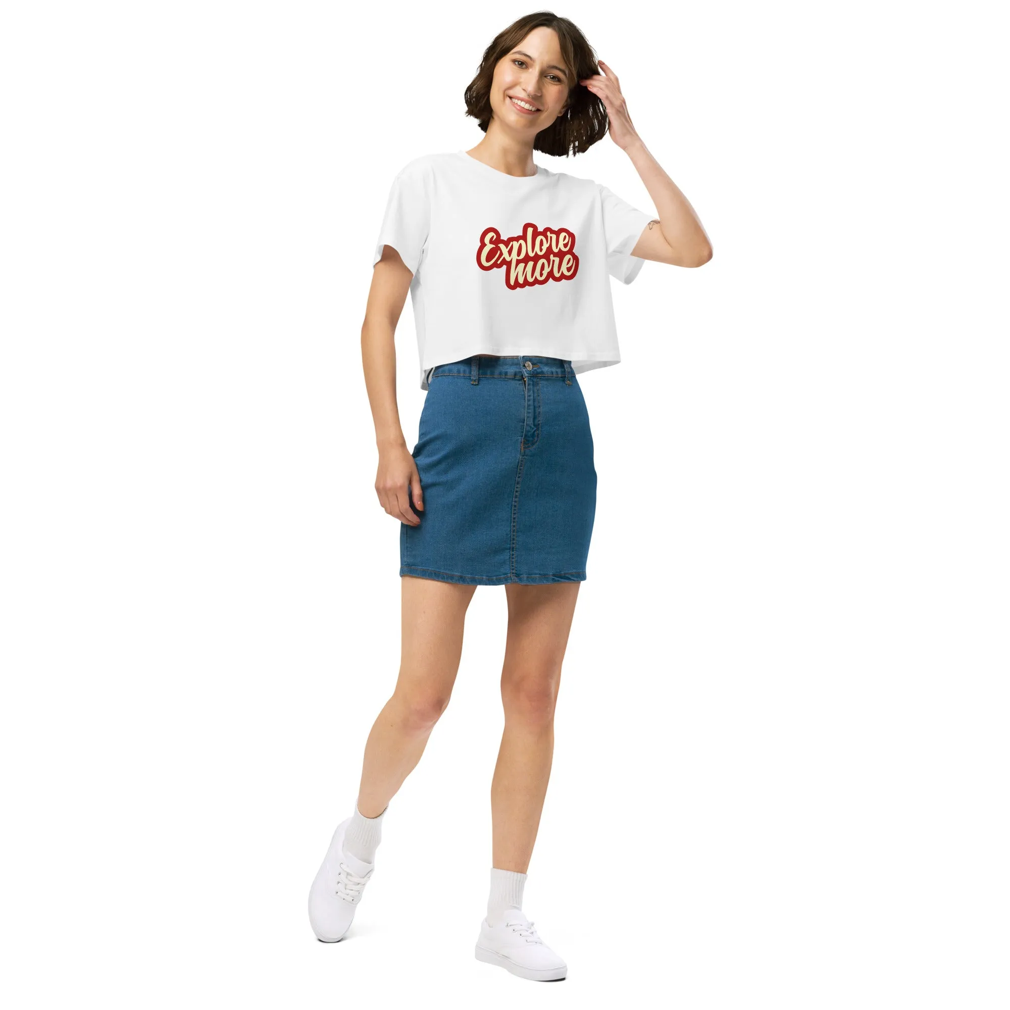 EXPLORE MORE CROP TOP
