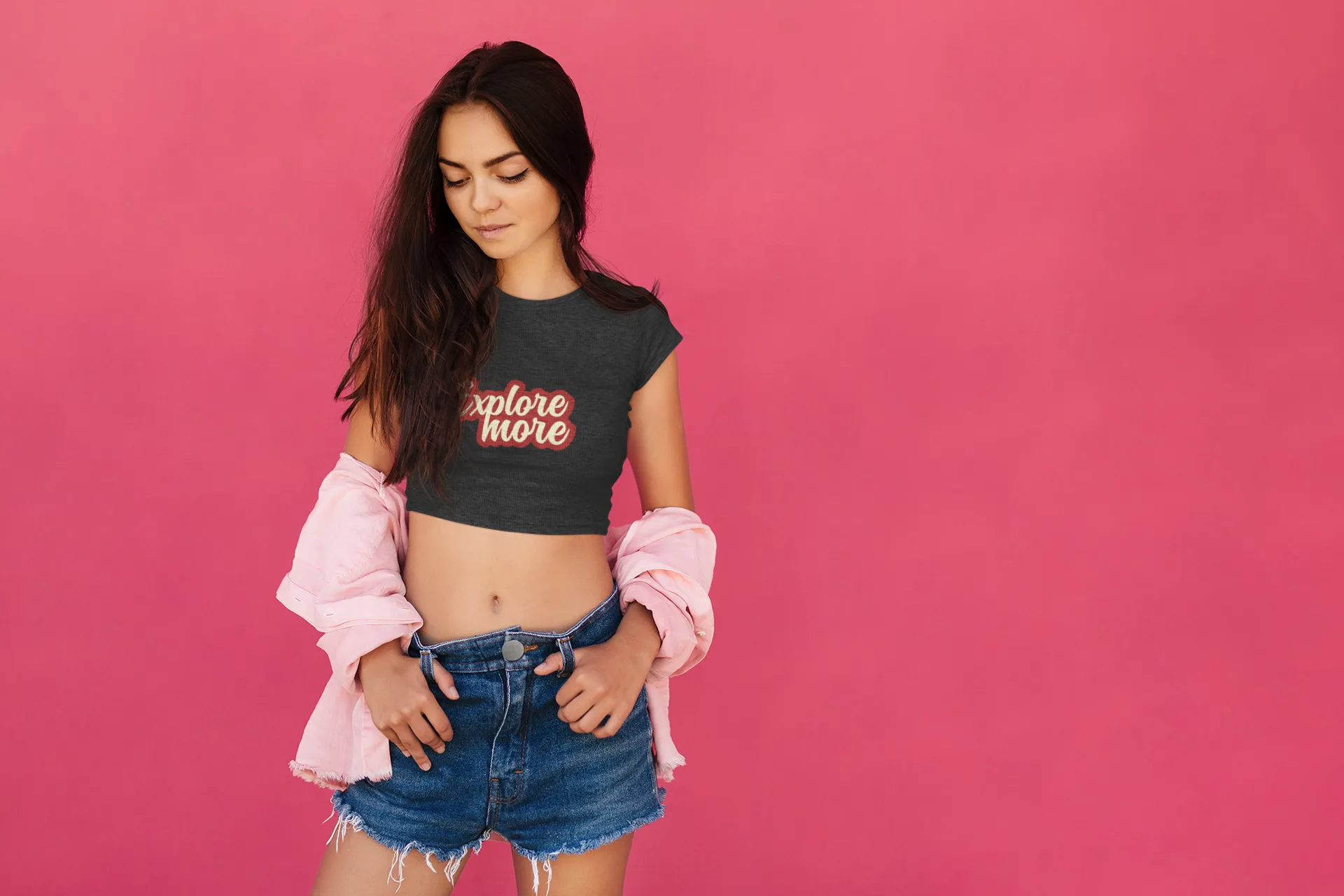 EXPLORE MORE CROP TOP