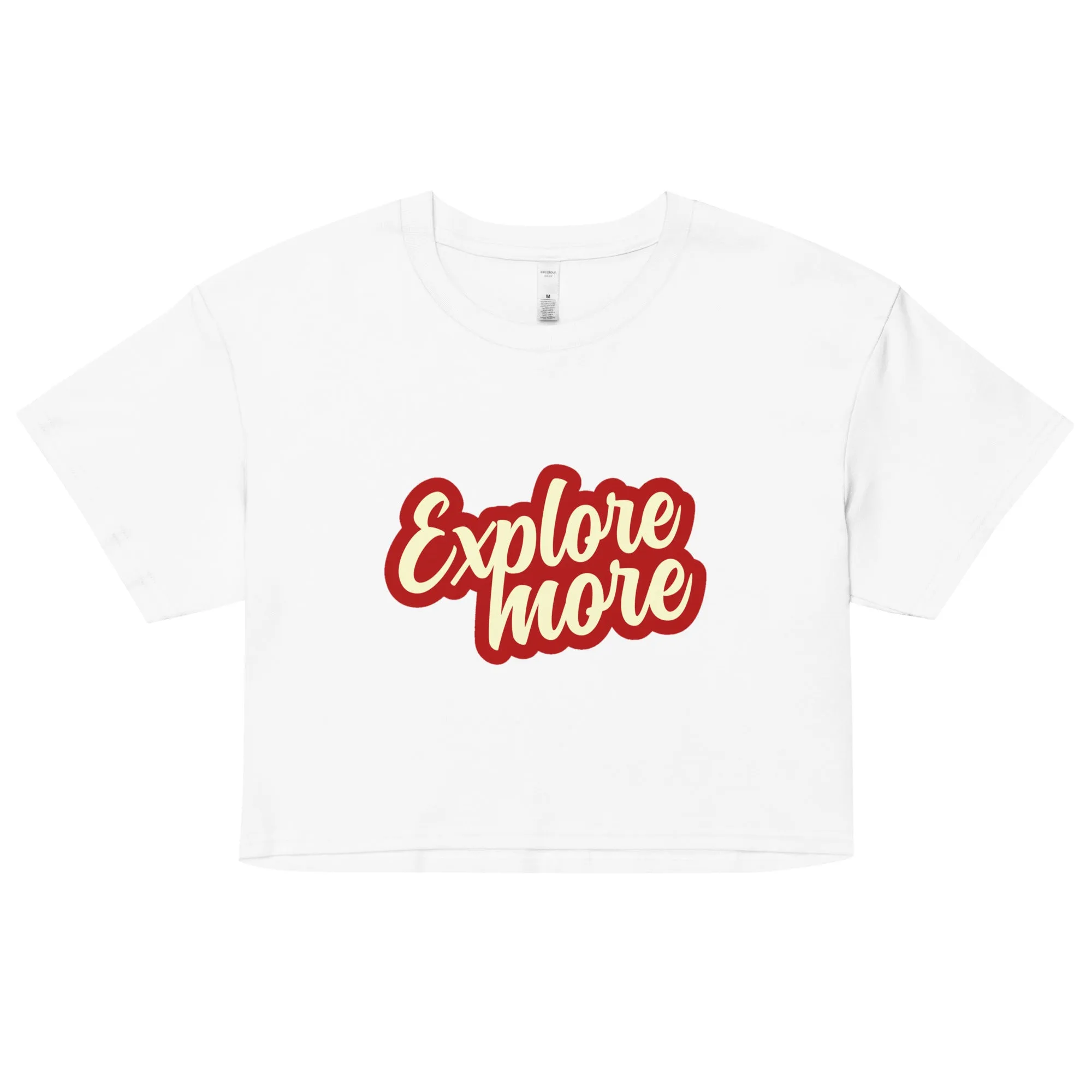 EXPLORE MORE CROP TOP
