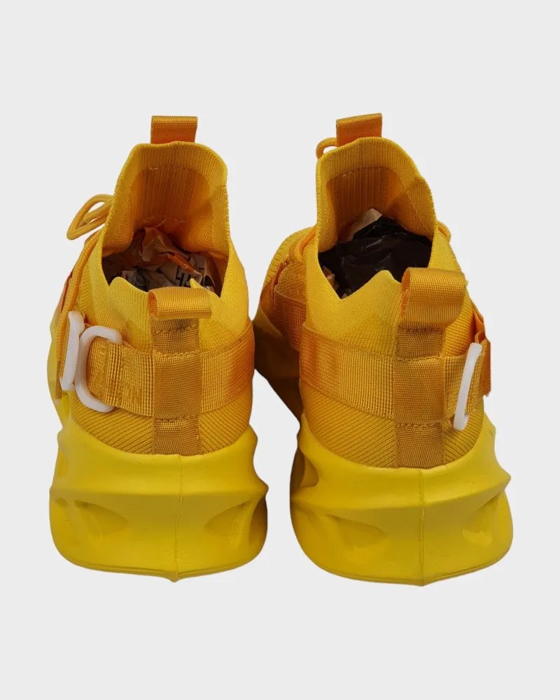Fashion Yellow Sport Men Shoe