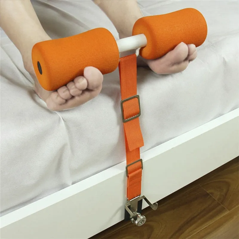 Fat Burning Portable Sit-up Home Fitness Tummy Bed Exerciser Belly Bodybuilding Bands Abdominal Training Set