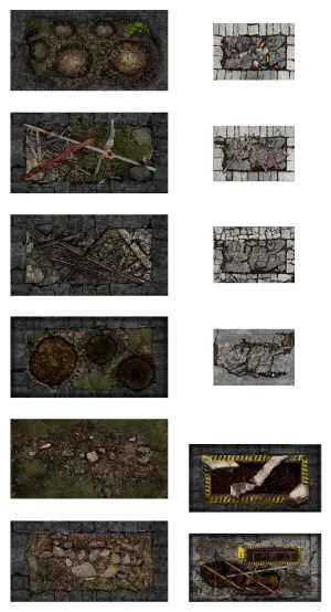 F.A.T. MATS: TERRAIN BASE SET - URBAN
