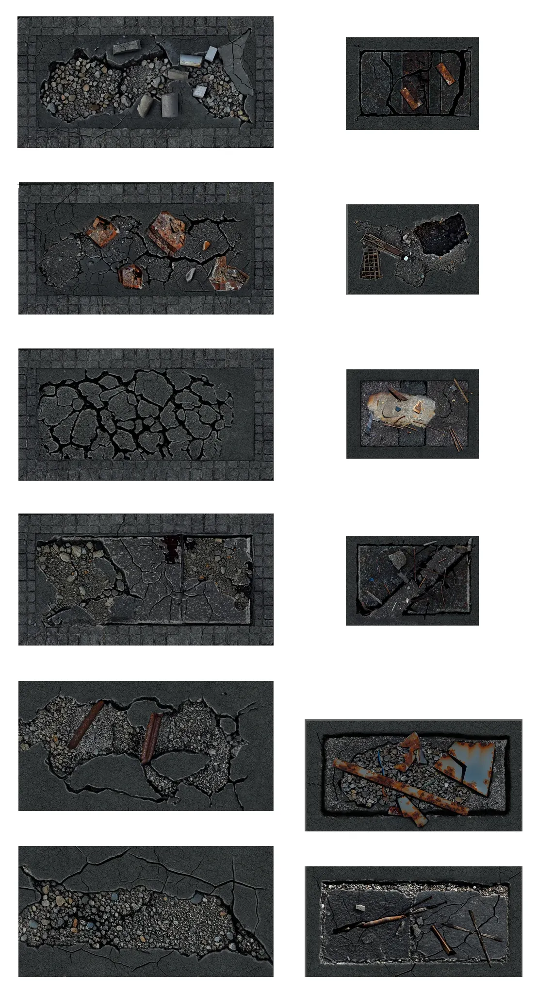 F.A.T. MATS: TERRAIN BASE SET - URBAN