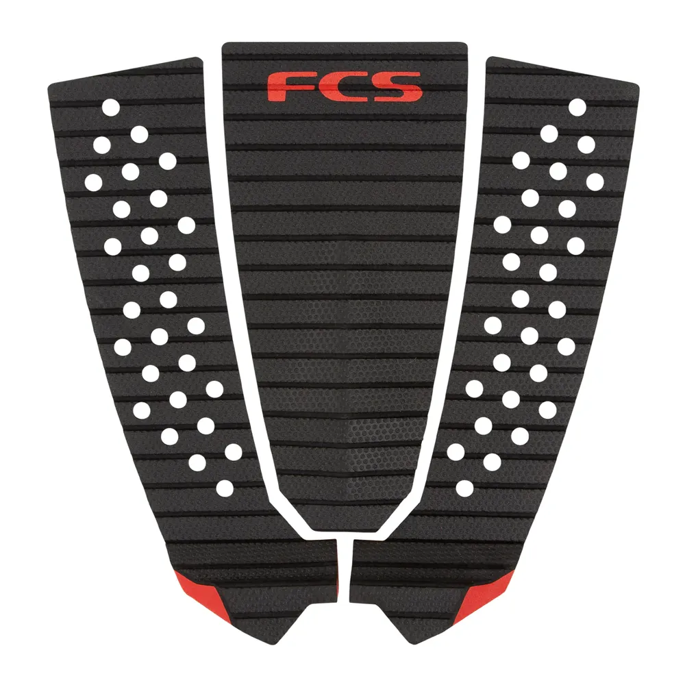 FCS TOLEDO TREAD-LITE GRIP CHARCOAL/RED