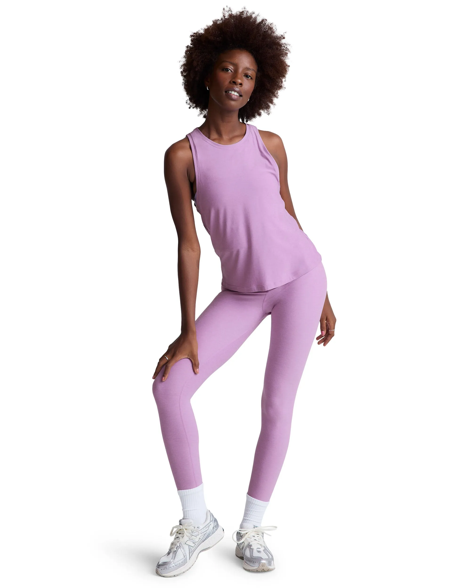 Featherweight Rebalance Tank - Lilac Petal Heather