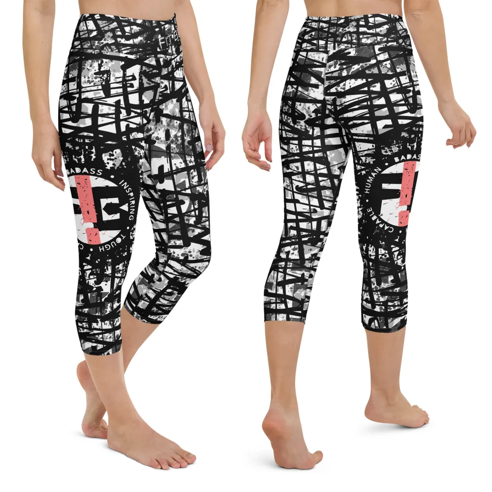 Fit Bitch - Yoga Capris - Criss Cross 2021