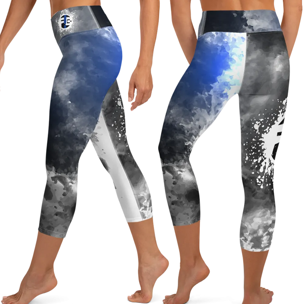 Fit Bitch - Yoga Capris - Smoke
