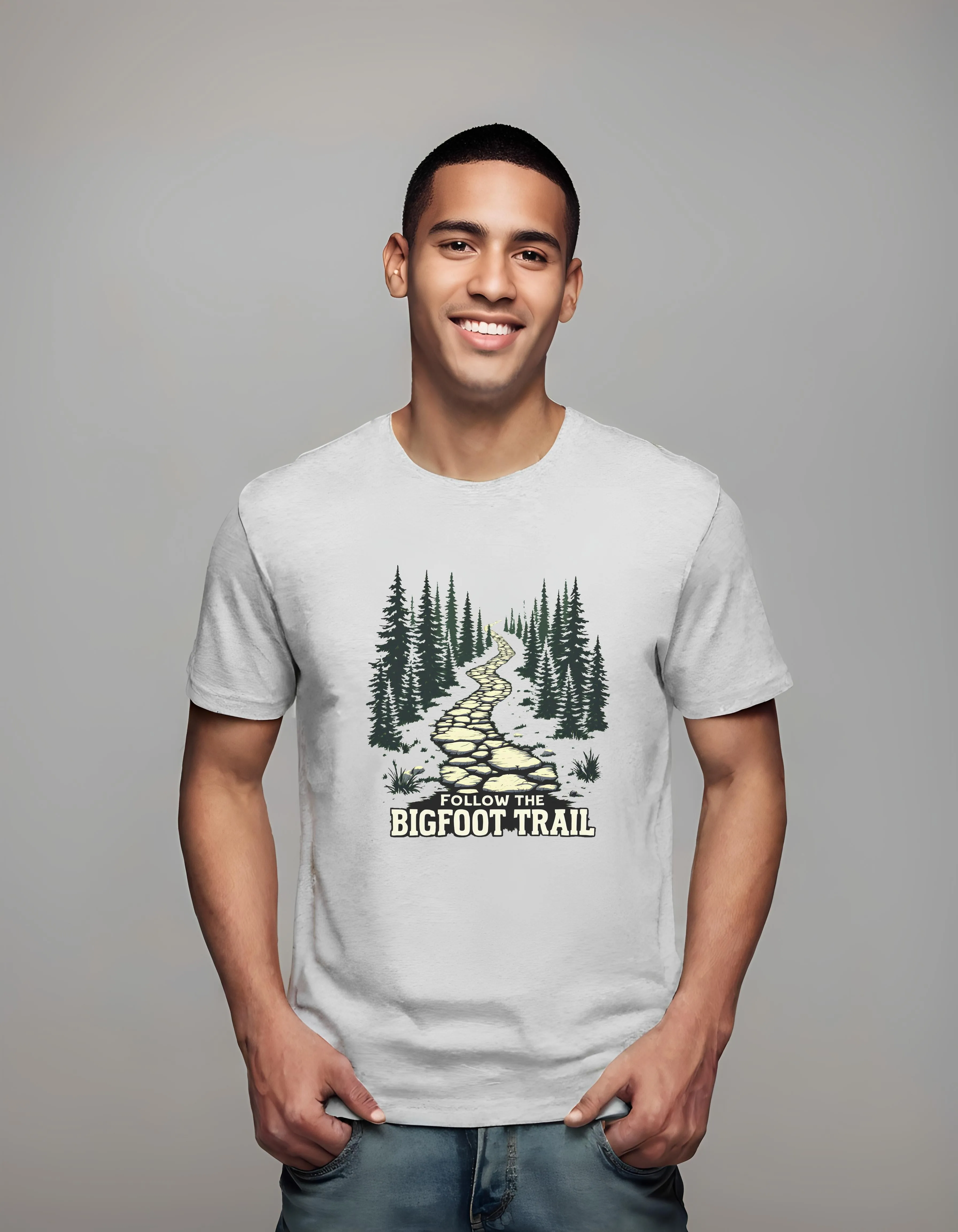 Follow the Bigfoot Trail T-Shirt | Classic T-Shirt (Unisex)