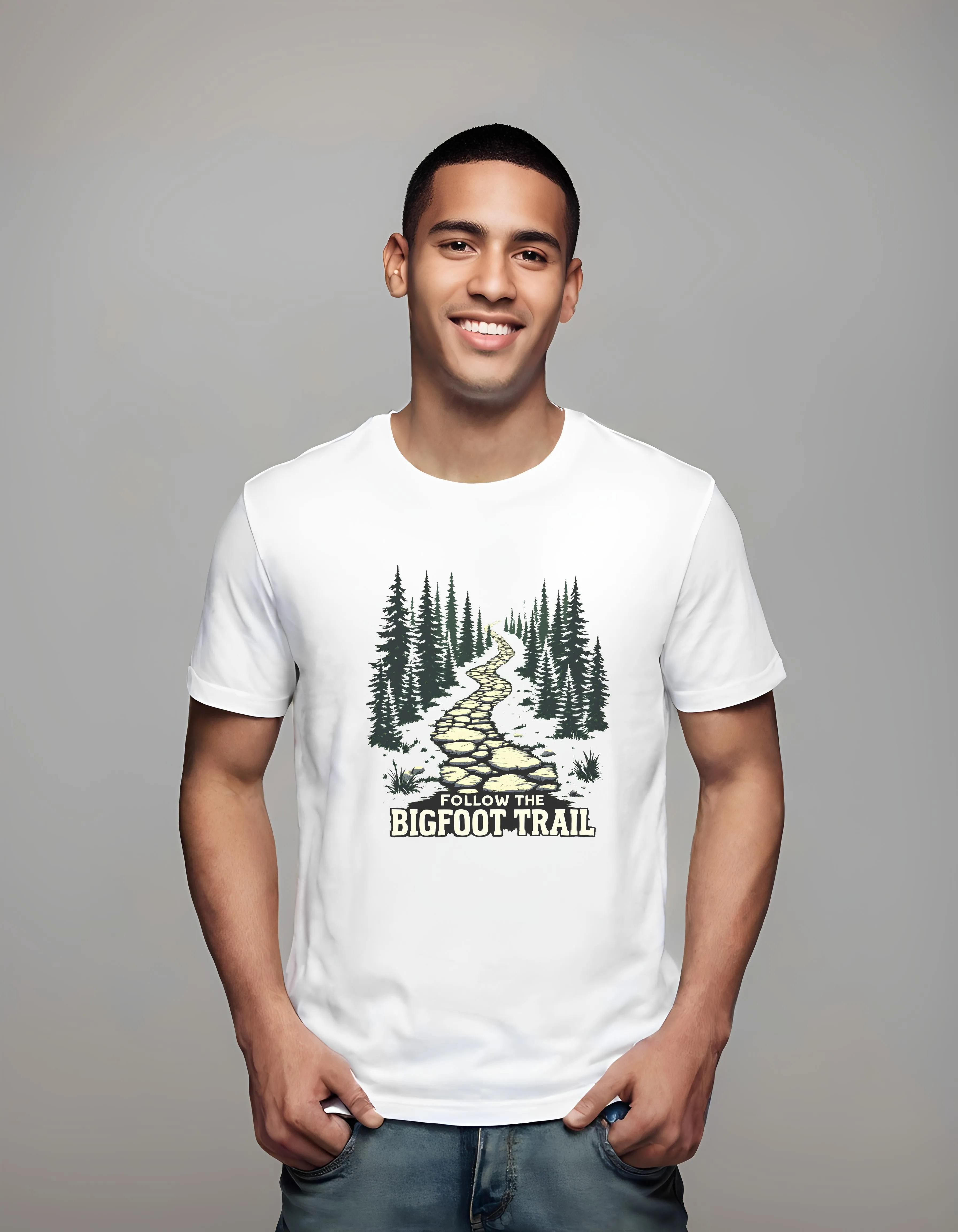 Follow the Bigfoot Trail T-Shirt | Classic T-Shirt (Unisex)