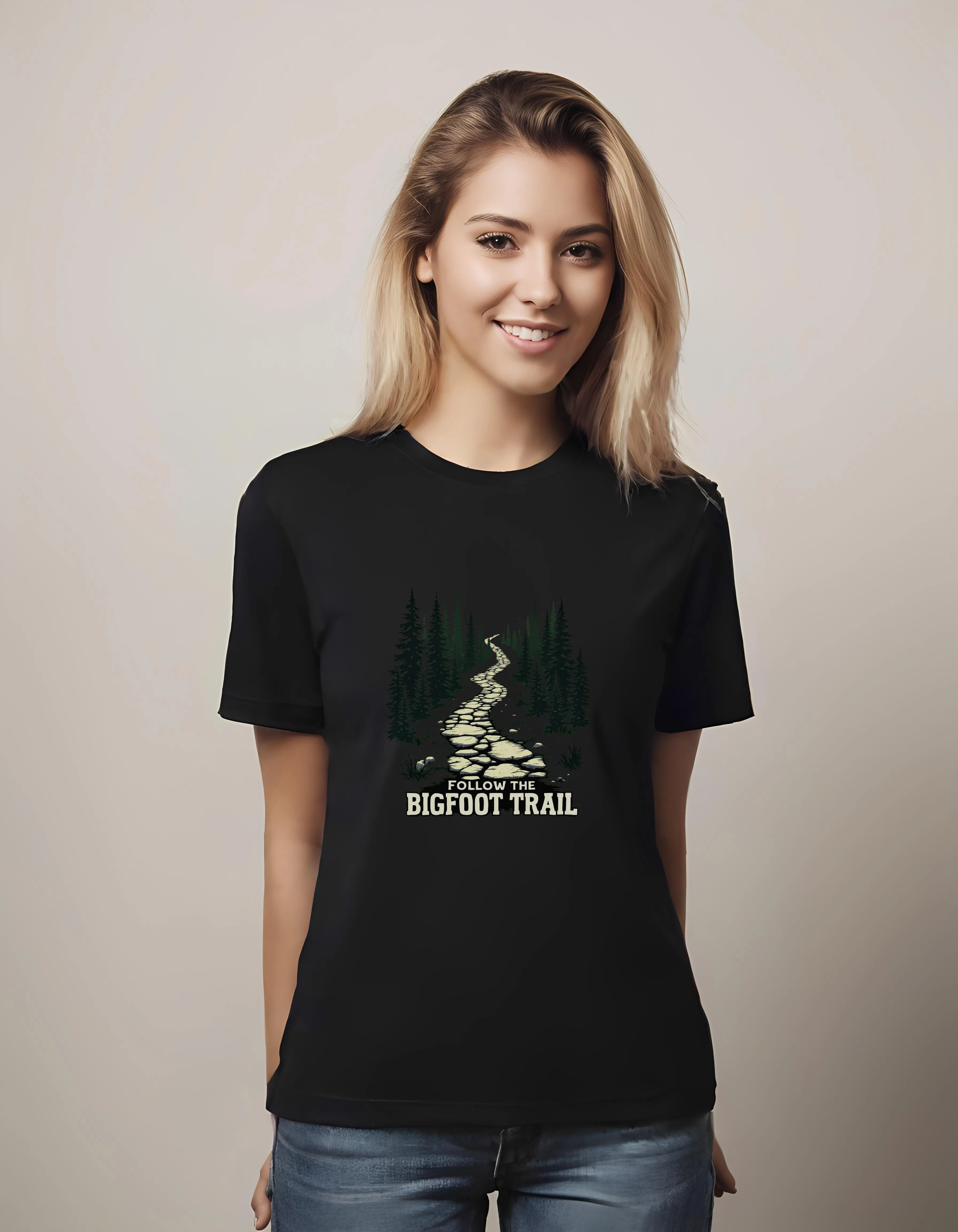 Follow the Bigfoot Trail T-Shirt | Classic T-Shirt (Unisex)