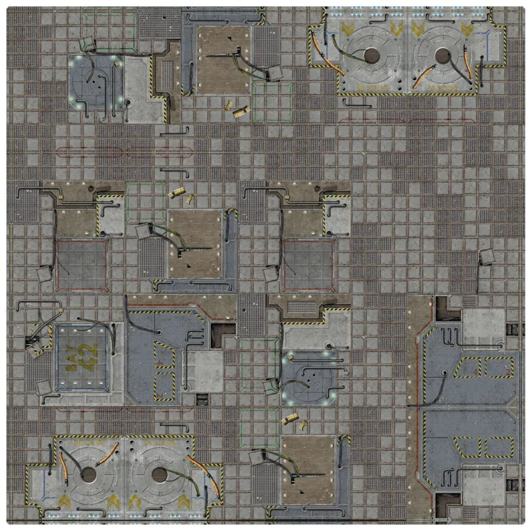 Frontier Sci-fi Gaming Mat 3x3