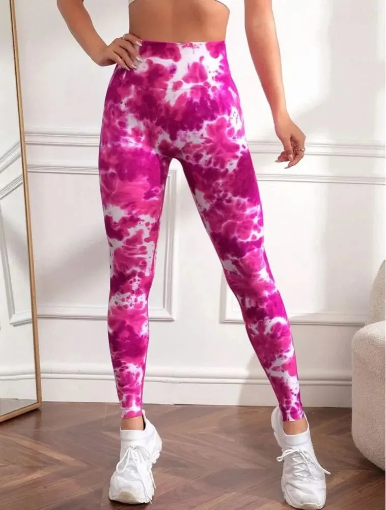 Galaxy Seamless Yoga Breathable Leggings
