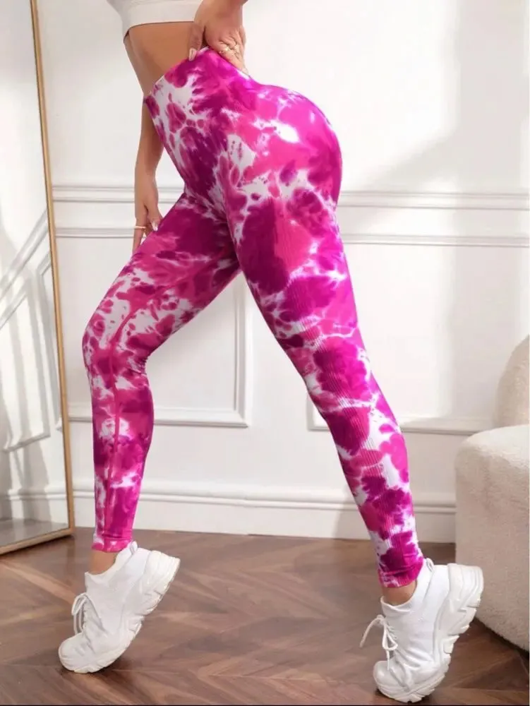 Galaxy Seamless Yoga Breathable Leggings