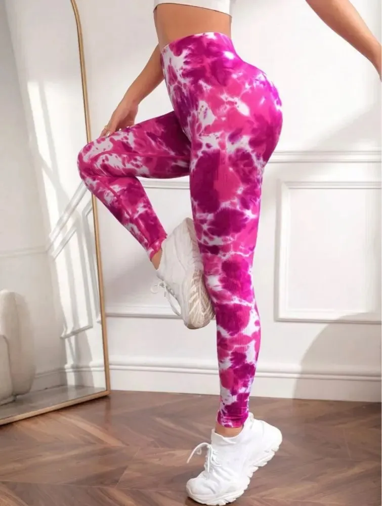 Galaxy Seamless Yoga Breathable Leggings
