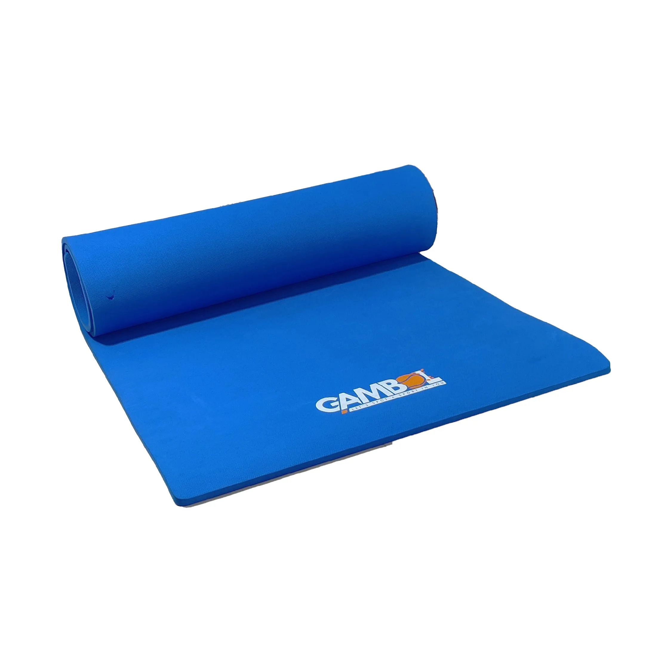 Gambol Yoga Mat (30 * 72) 8mm with Belt and Cover