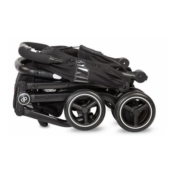 GB Qbit Plus All-Terrain Stroller - Velvet Black inc Raincover