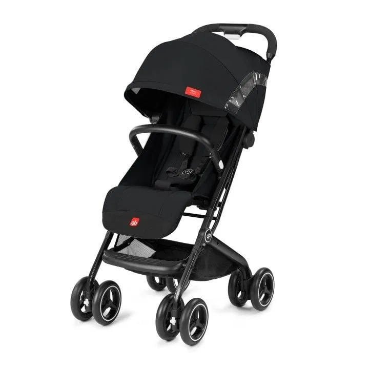 GB Qbit Plus All-Terrain Stroller - Velvet Black inc Raincover