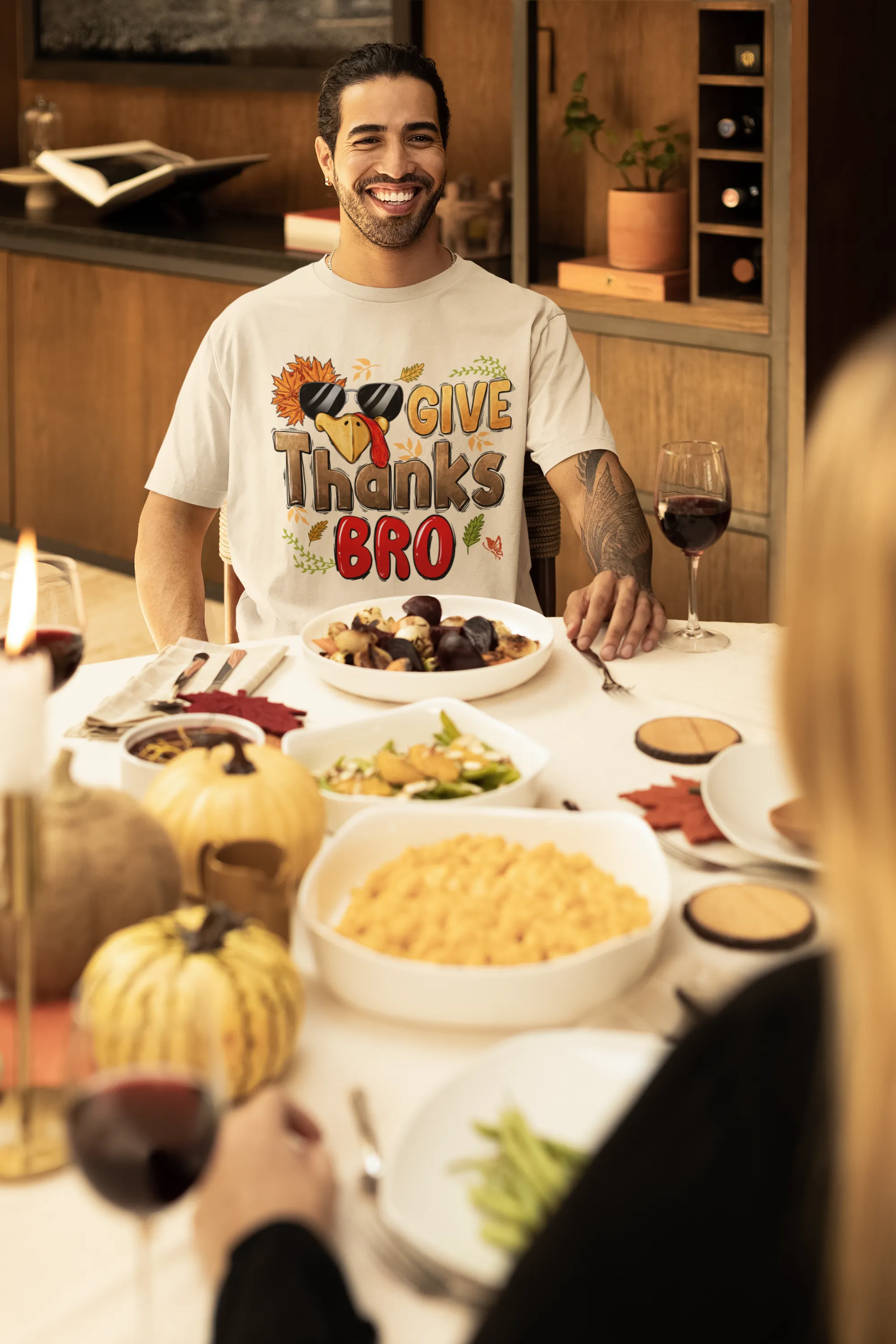 GIVE THANKS BRO TEE