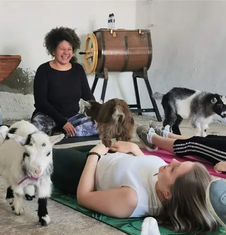 Goat Yoga - Saturday 15th February 2025 11am