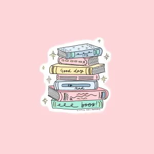 Good Day To Read a book Vinyl Sticker