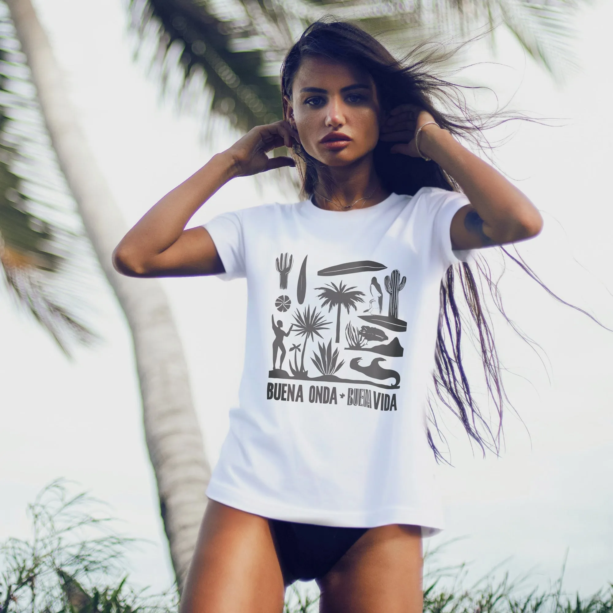 Good Vibe Good Life - Womens lightweight Tee