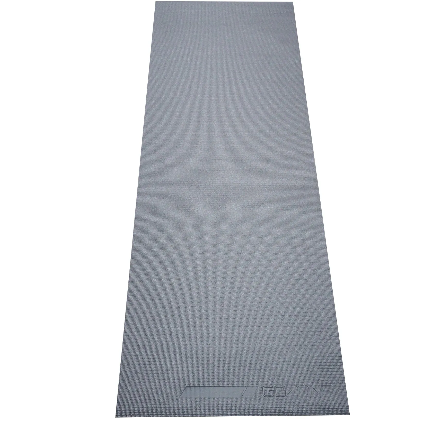 GOZONE 3MM PVC SOLID YOGA MAT – 24” X 68", GREY