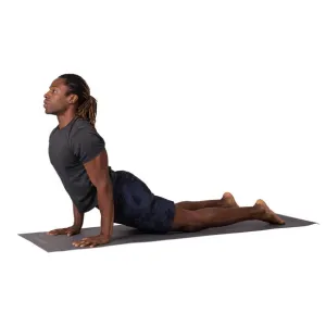 GOZONE 3MM PVC SOLID YOGA MAT – 24” X 68", GREY