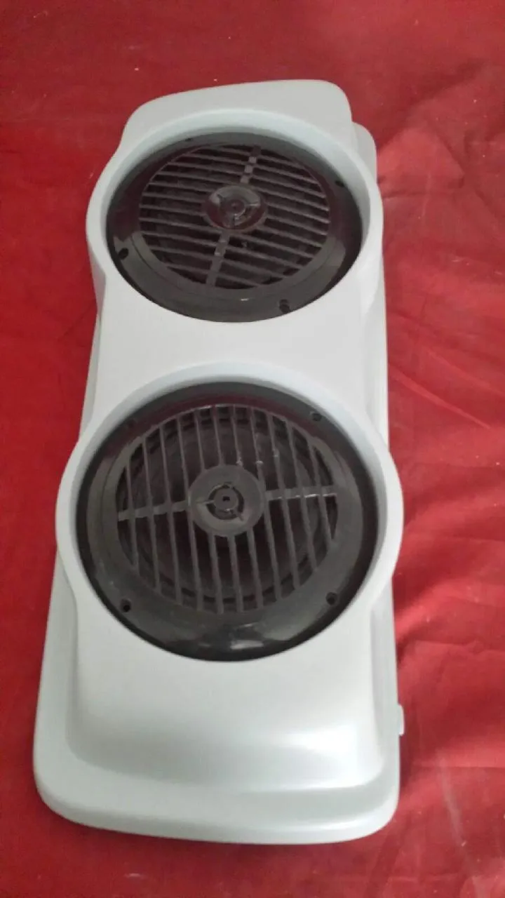 Harley Saddlebag Speaker Lids Dual 6.5" Harley Touring Stretched / Extended With Speakers