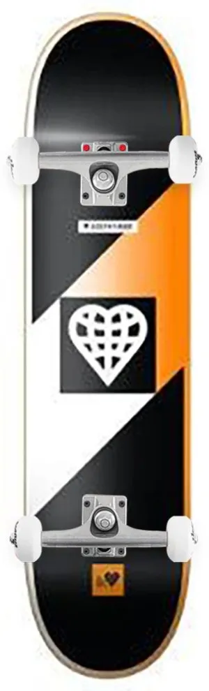 Heart Supply HS Jagger Symbolic Impact Light Orange x Venom Custom Complete Skateboard - 8.0"