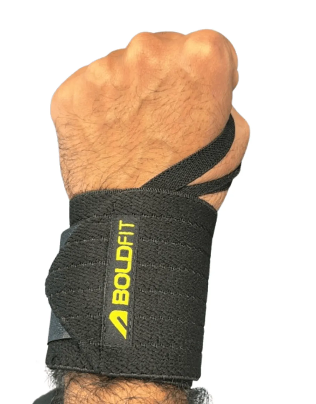Heavy Weight Wrist Supporter - Black