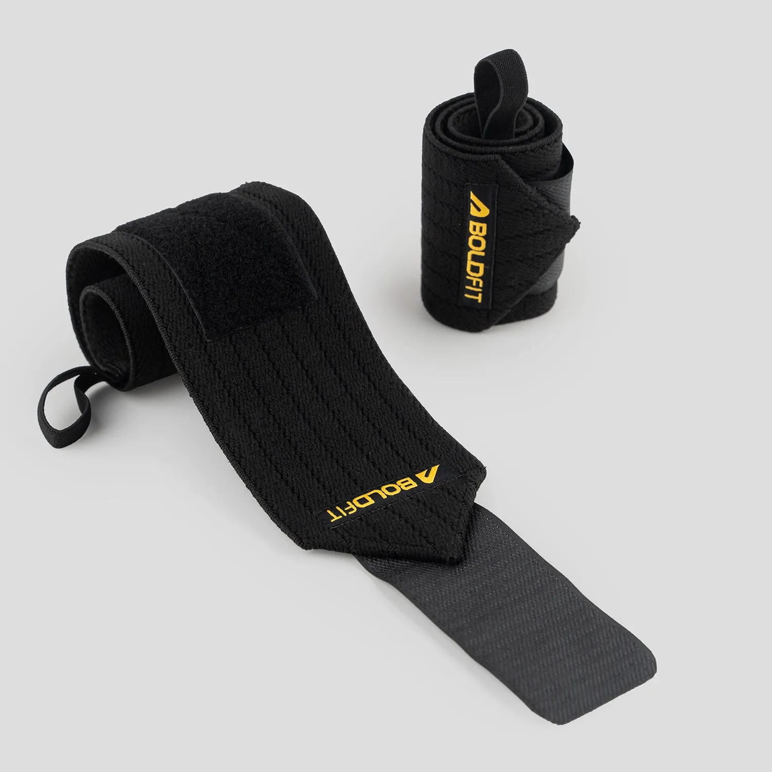 Heavy Weight Wrist Supporter - Black
