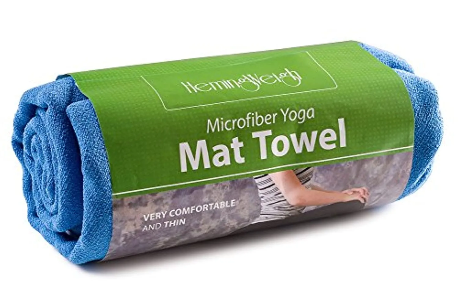 HemingWeigh muy absorbente de microfibra Toallas de esterilla de yoga