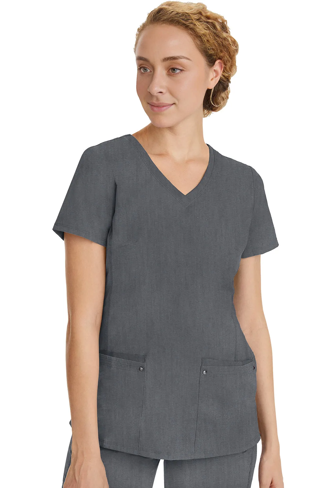 HH Purple Label Juliet Top Heather Grey