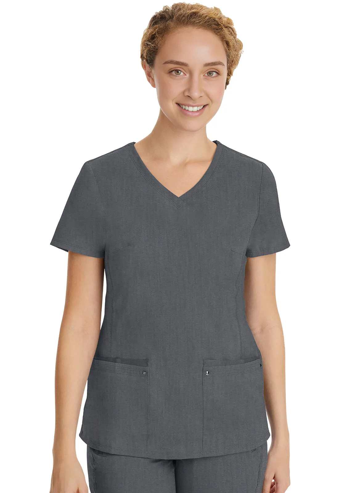 HH Purple Label Juliet Top Heather Grey