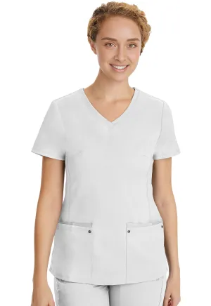 HH Purple Label Juliet Top White
