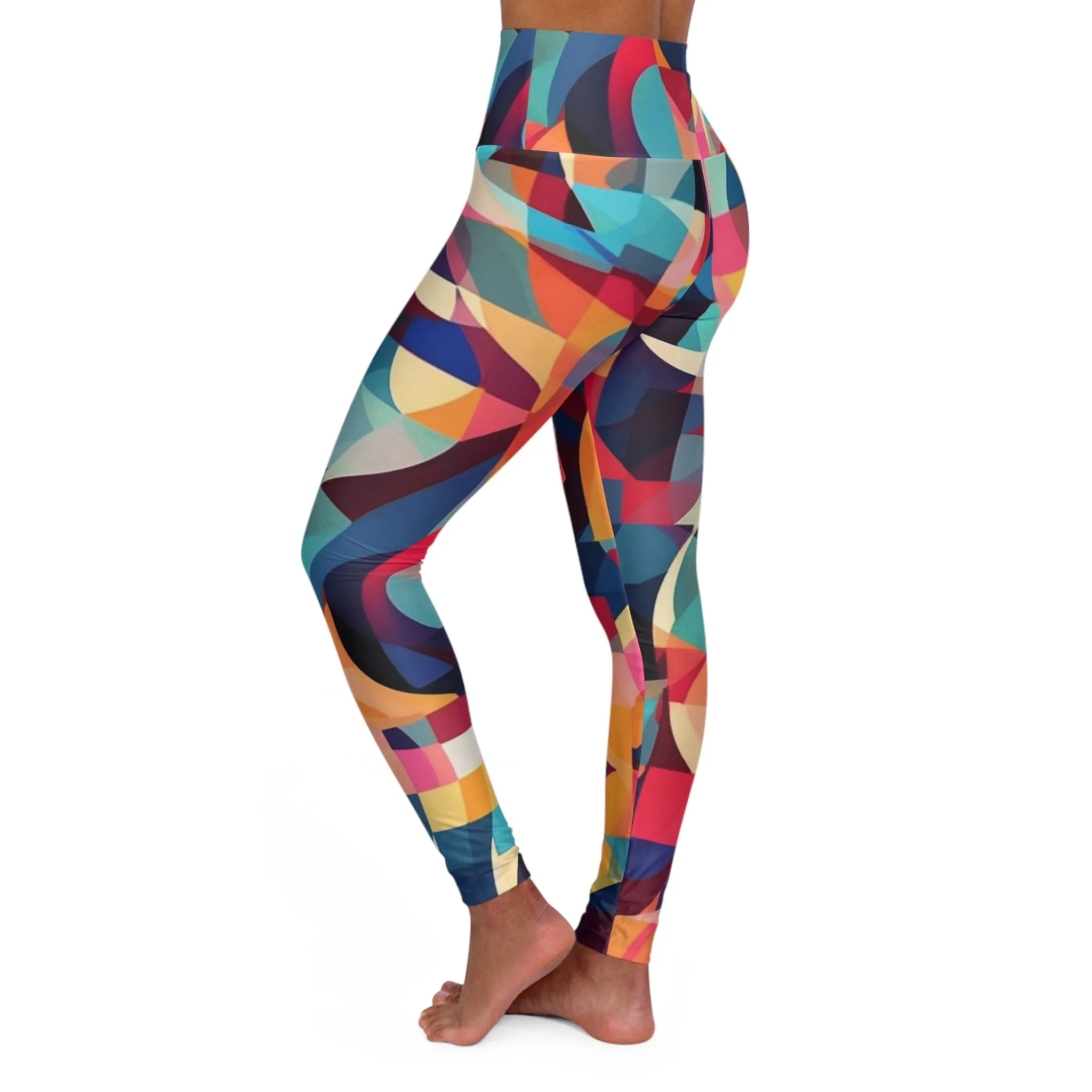 High Waisted Leggings - Amberite