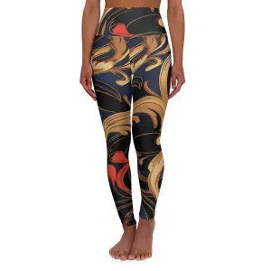 High Waisted Leggings - Amberite